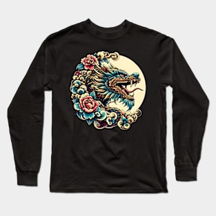 Mystic Dragon Bloom Long Sleeve T-Shirt